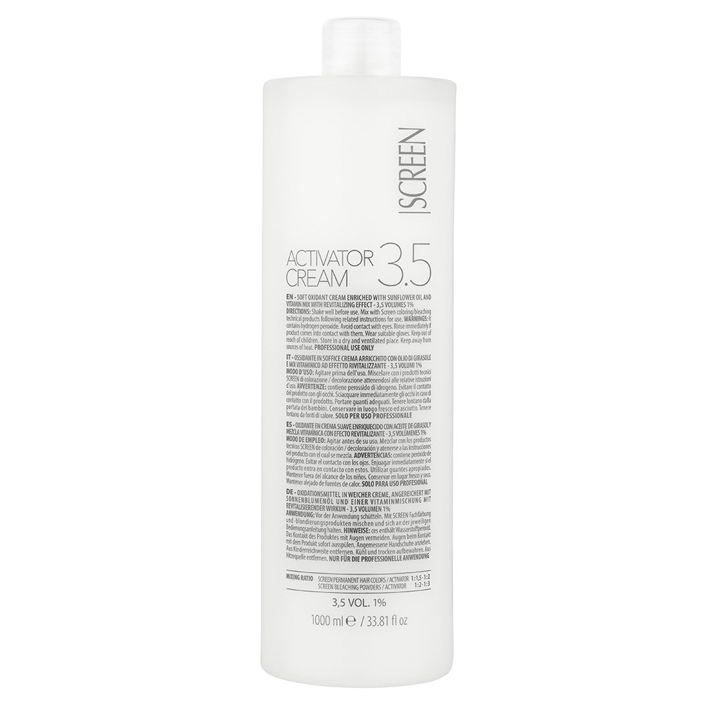 М’який крем-оксидант 1% SCREEN Activator Cream 3.5 Vol, 1000 ml - 1